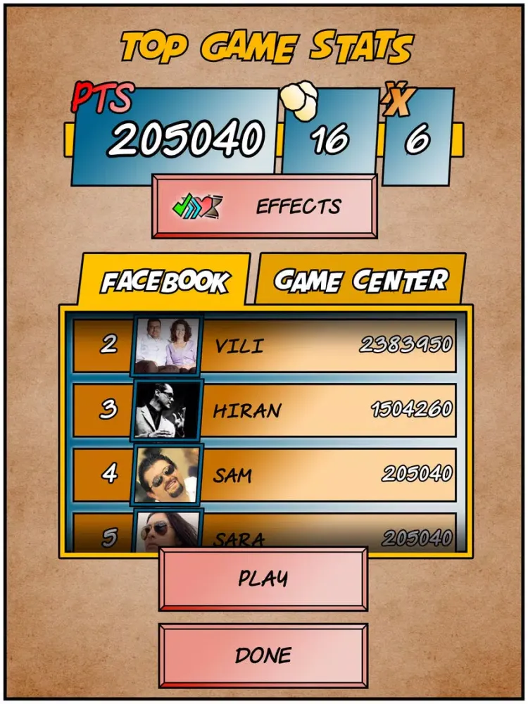 Capturas de pantalla de Bible Heroes the Game iPad 