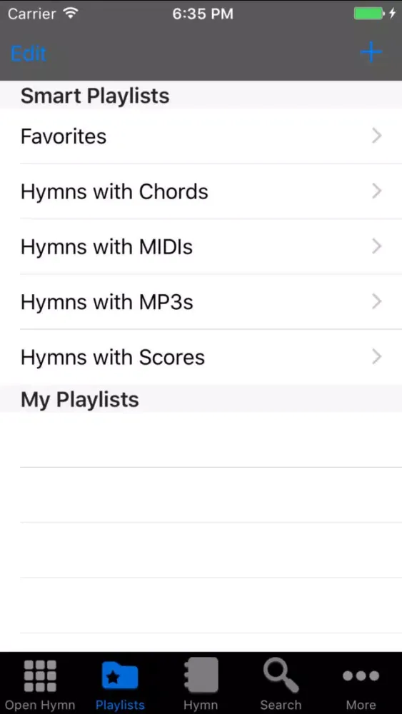 Capturas de pantalla de The Advent Hymnal