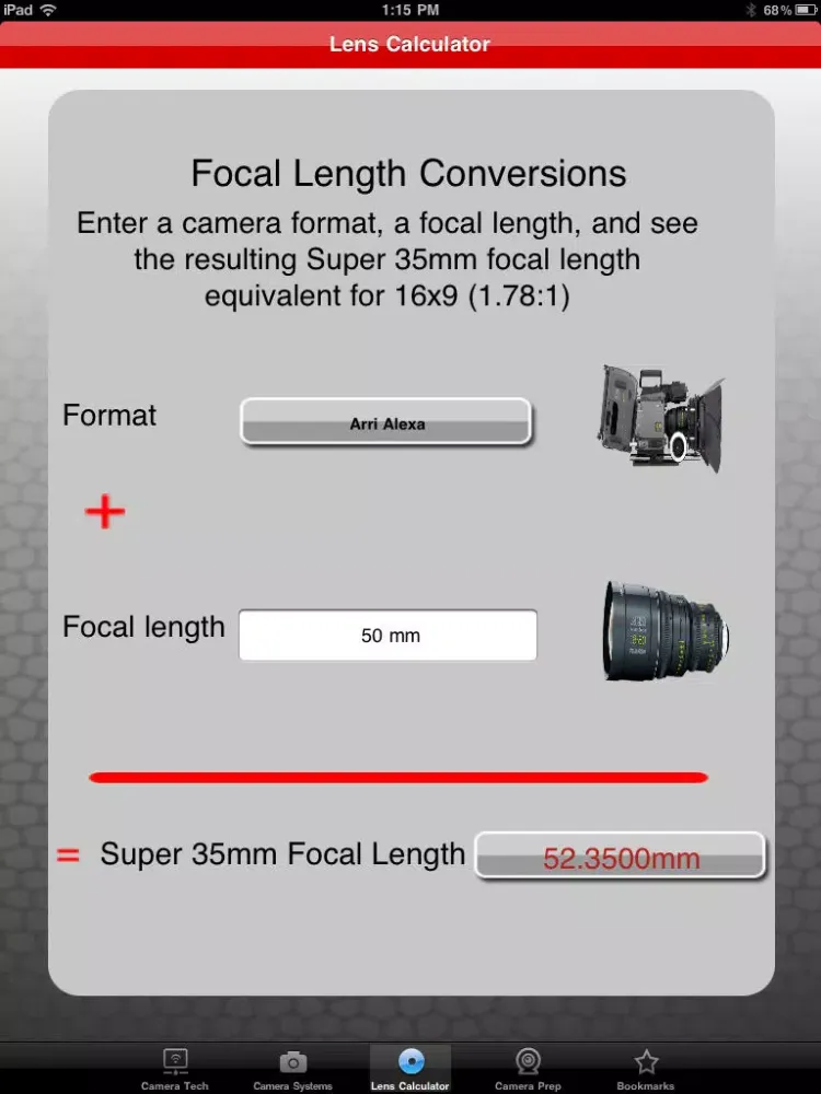 Pro Camera Guide iPad  Screenshots