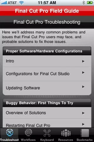 Final Cut Pro Field Guide Ekran Görüntüleri