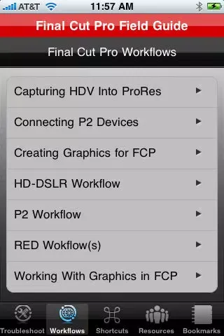 Final Cut Pro Field Guide Ekran Görüntüleri