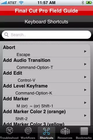 Final Cut Pro Field Guide Ekran Görüntüleri