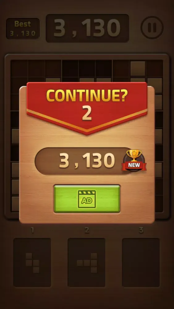 Puzzle Wood Block 스크린샷