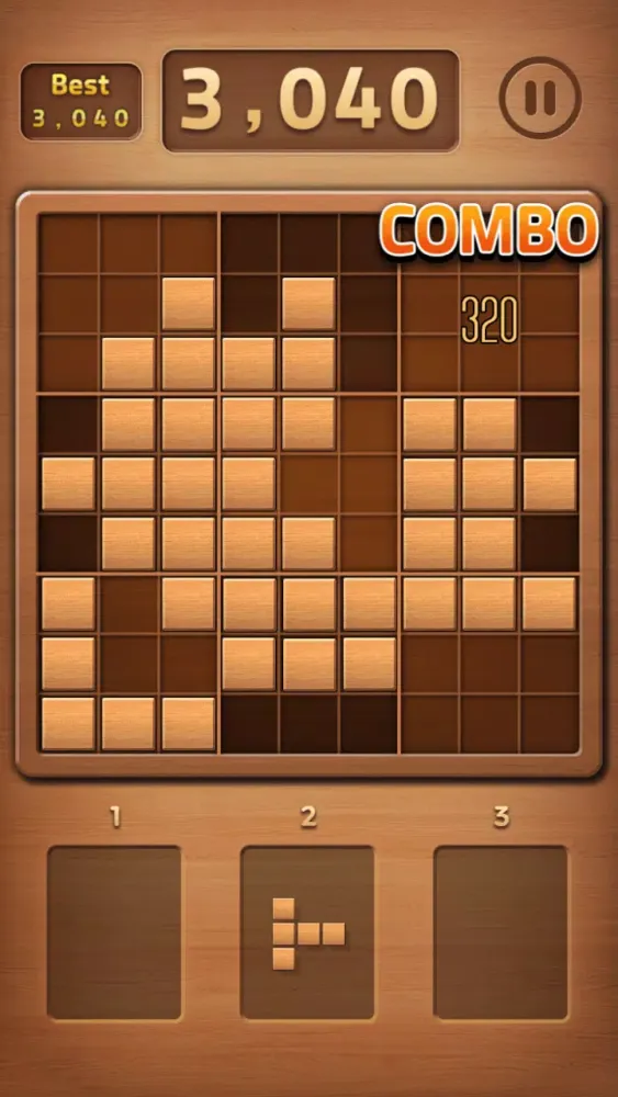 Puzzle Wood Block 스크린샷