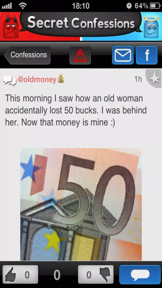 Secret Confessions: Find out about people's most intimate secrets 스크린샷