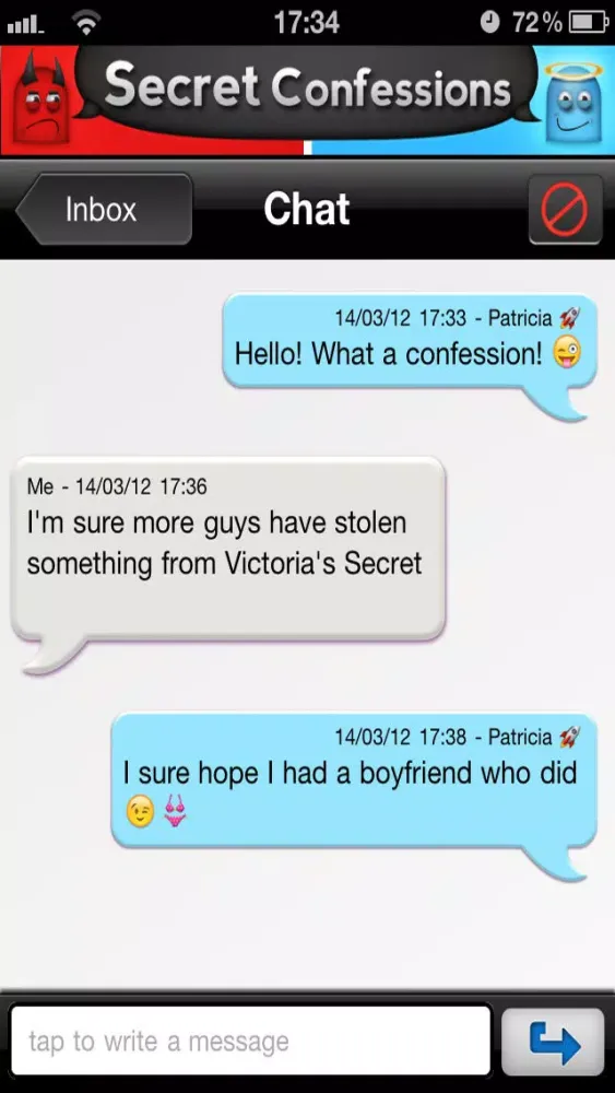 Secret Confessions: Find out about people's most intimate secrets 스크린샷