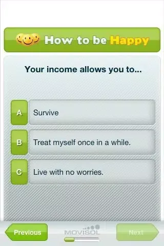 Ảnh chụp màn hình của How to be Happy