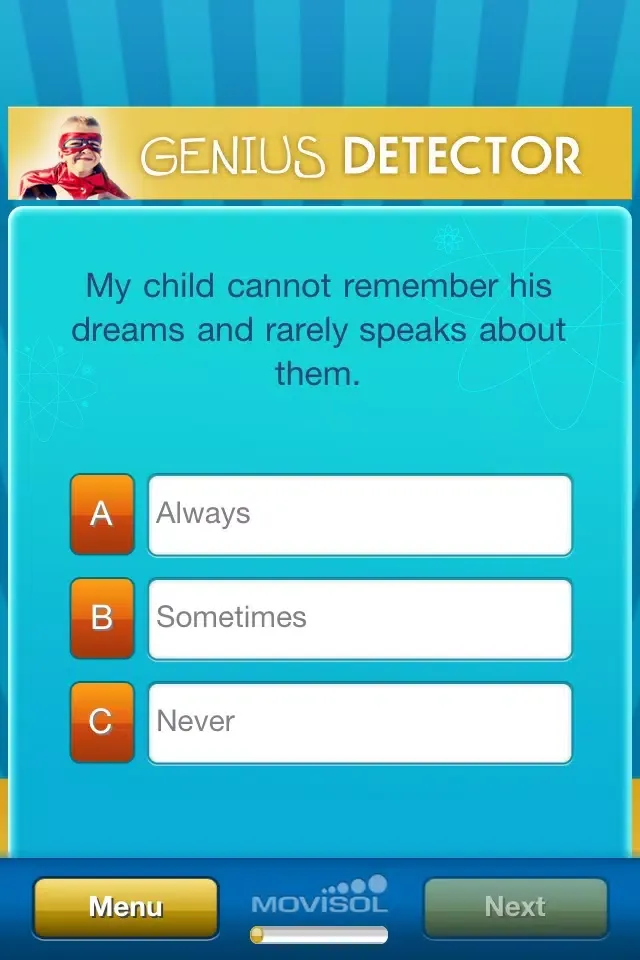 Ảnh chụp màn hình của Genius Detector