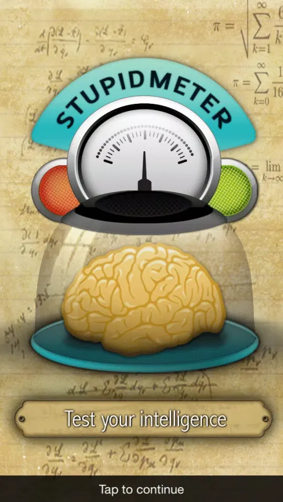 Captures d'écran de Stupidmeter: tool to test your intelligence