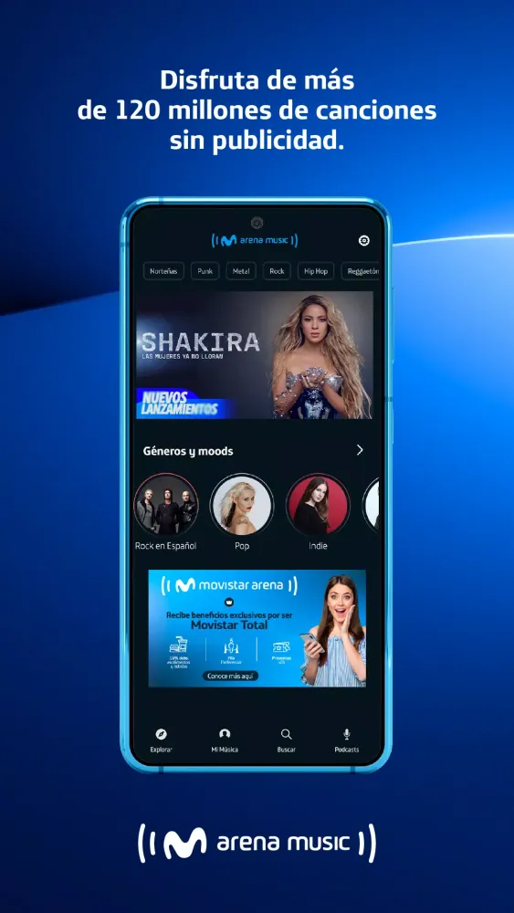 Скриншоты Movistar Arena Music