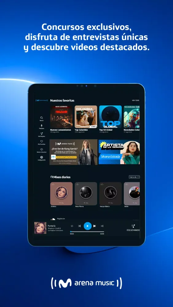 Скриншоты Movistar Arena Music