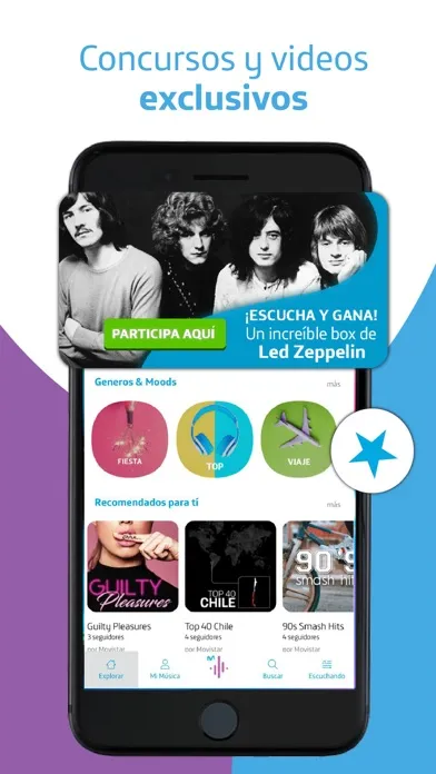 Movistar Música স্ক্রিনশট