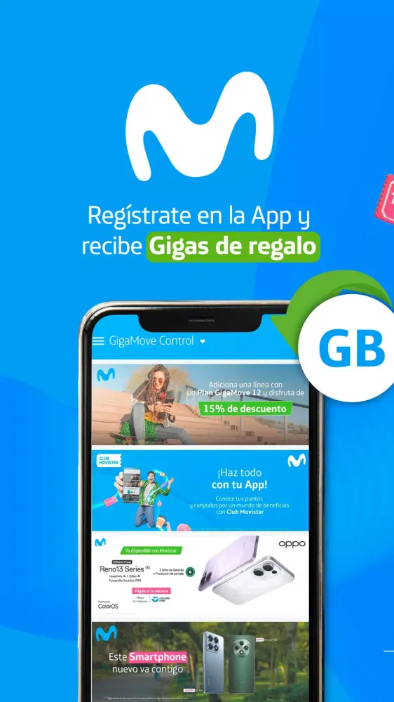Movistar MX–Tu línea en la App應用截圖