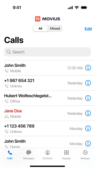 MultiLine for Intune Screenshots