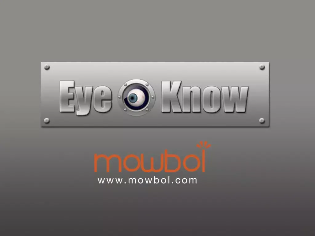 Eye Know iPad 應用截圖