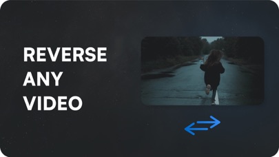 Tangkapan skrin Reverse video • Video Edito‪r‬
