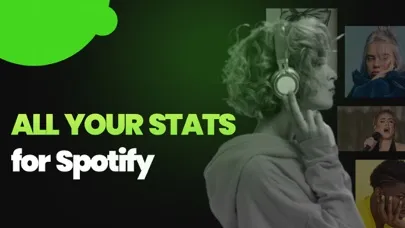 Capturas de tela do Stats for Spotify ·