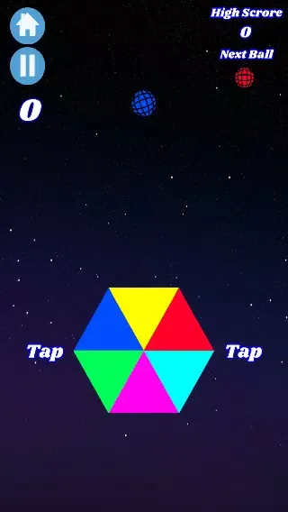 Capturas de pantalla de Color Wheel & Ball Crazy Game
