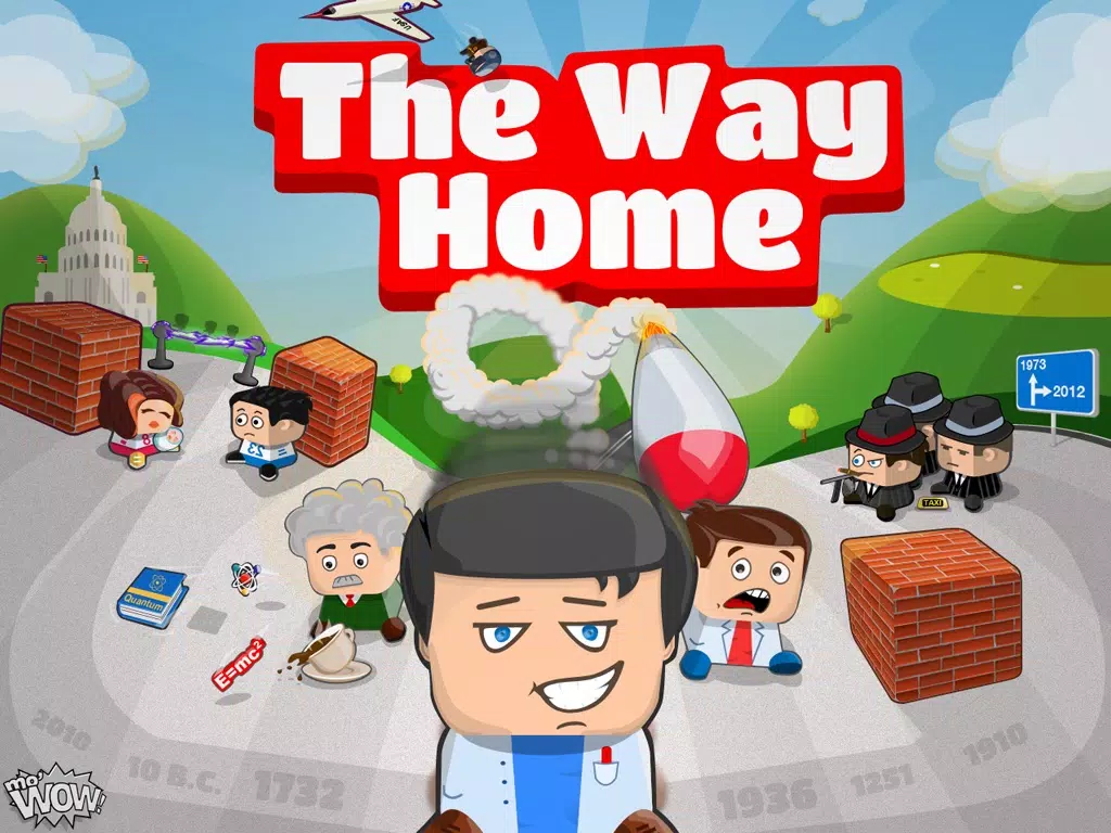Screenshot di The Way Home: Incredible Time Travel Arcade Adventure iPad 