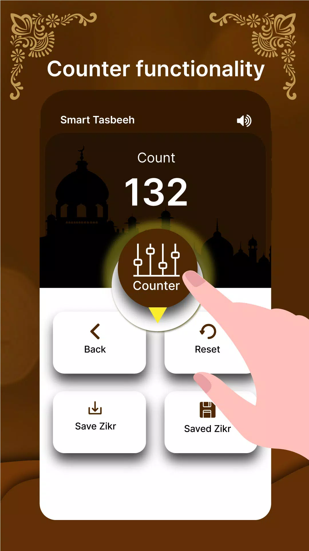 Smart Tasbih Counter Pro Screenshots