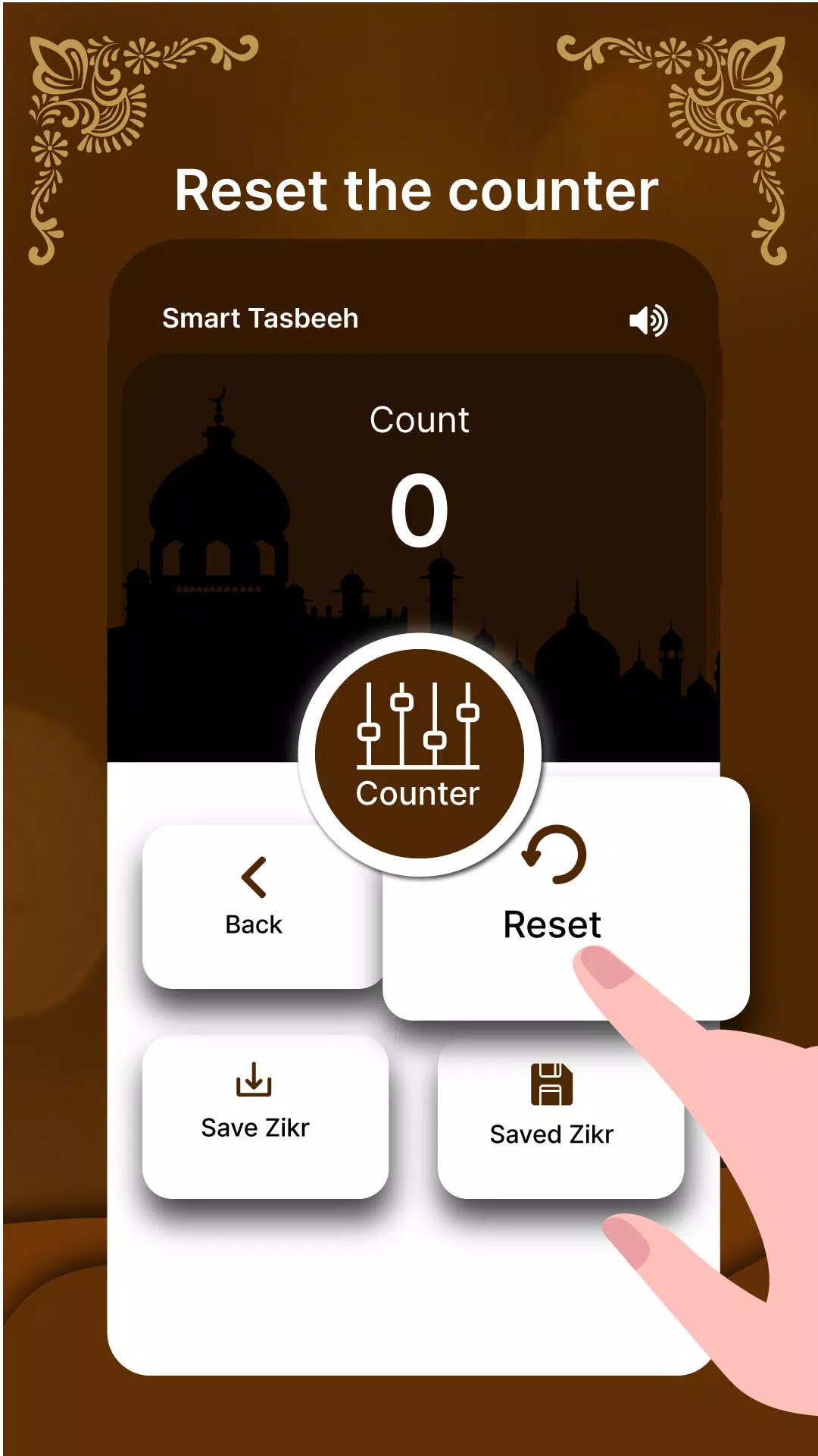 Smart Tasbih Counter Pro Screenshots