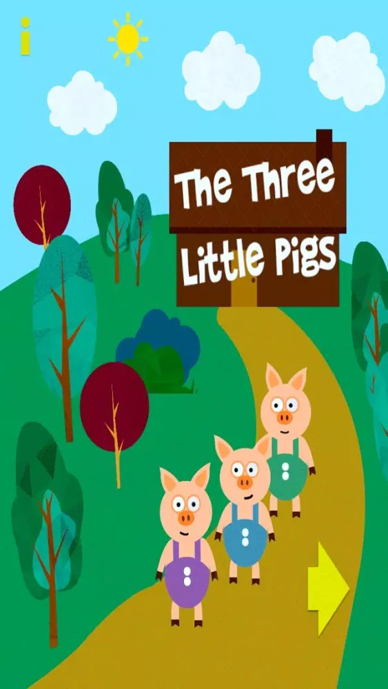 Capturas de tela do Nursery Rhymes: The Three Little Pigs