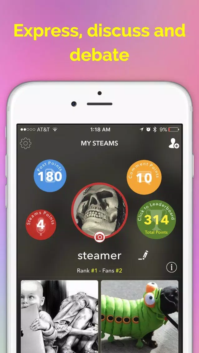 Steams - anonymous chat, share, date, video, text স্ক্রিনশট