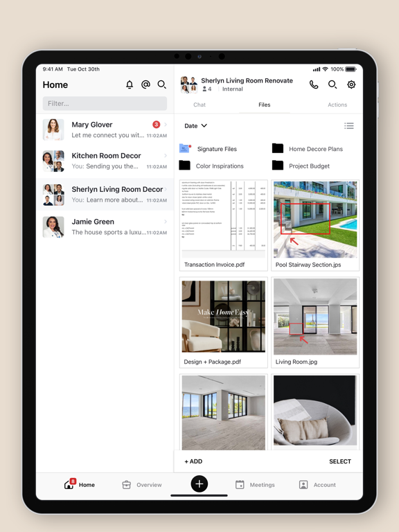 Screenshot di Joy Meets Home iPad 