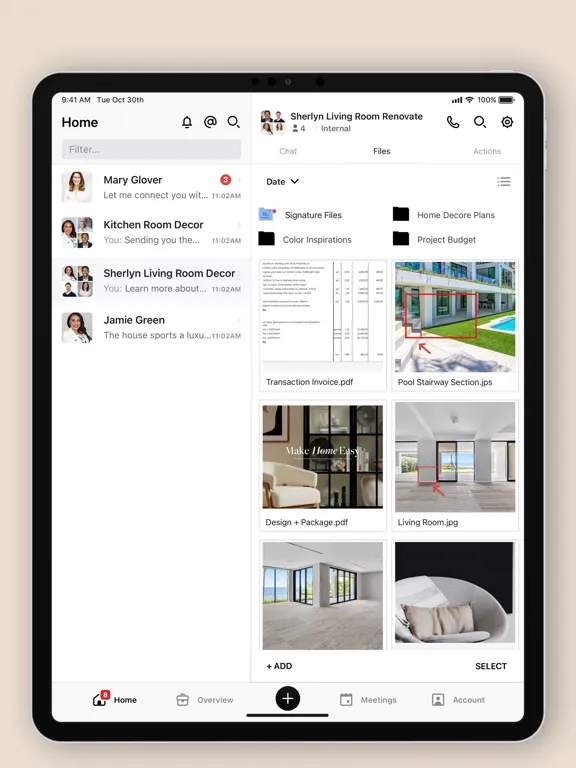 Joy Meets Home iPad 应用截图