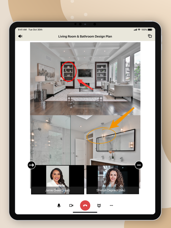 Screenshot di Joy Meets Home iPad 