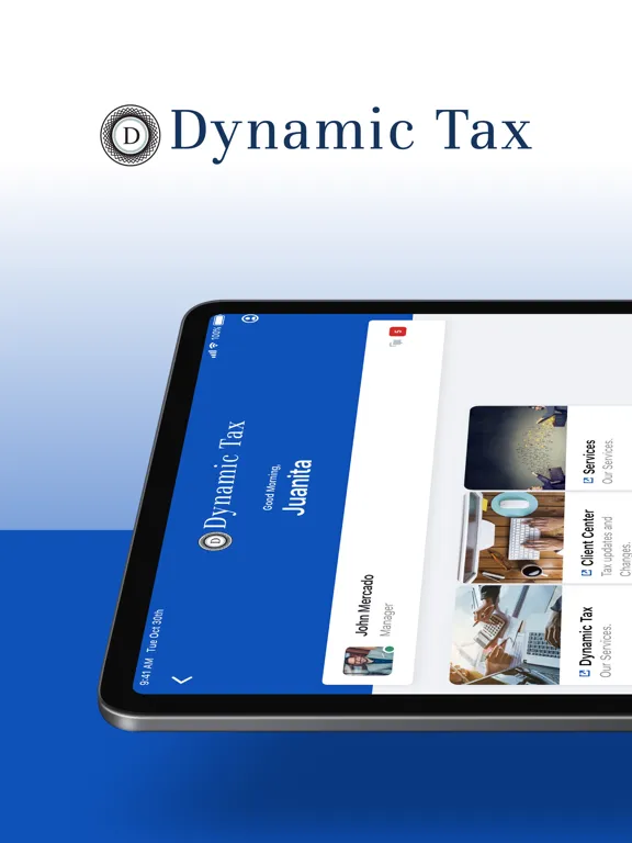 Dynamic Tax & Accounting iPad  स्क्रीनशॉट