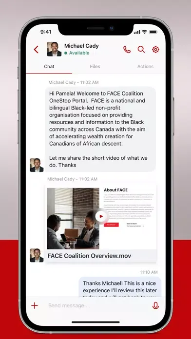 FACE Coalition Portal 스크린샷