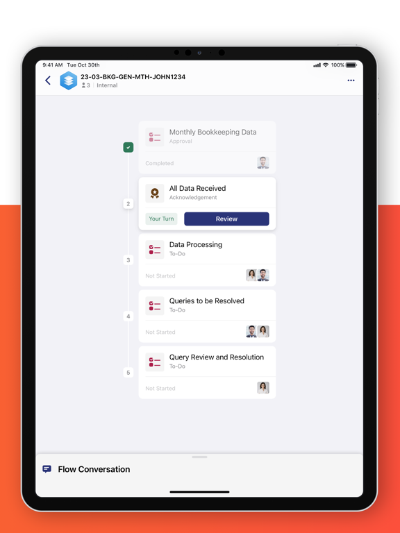 IFC: Client Portal iPad  Ekran Görüntüleri