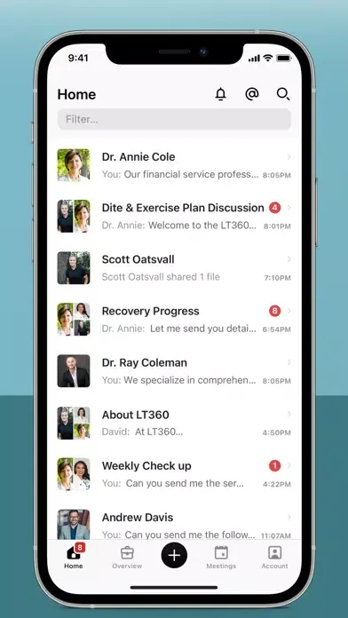 Ảnh chụp màn hình của LT360: Commit To Your Health
