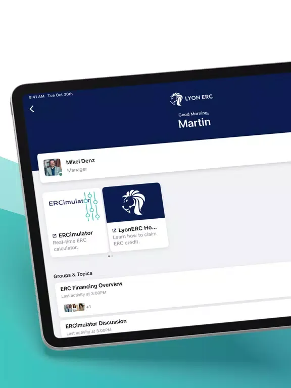 Lyon Financial Group iPad  স্ক্রিনশট