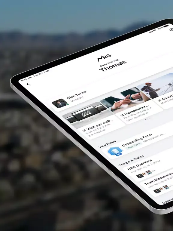 Captures d'écran de NRG: Member Portal iPad 