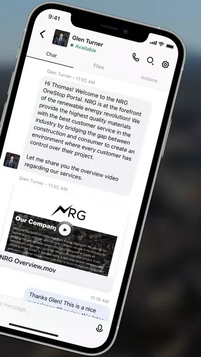 Captures d'écran de NRG: Member Portal