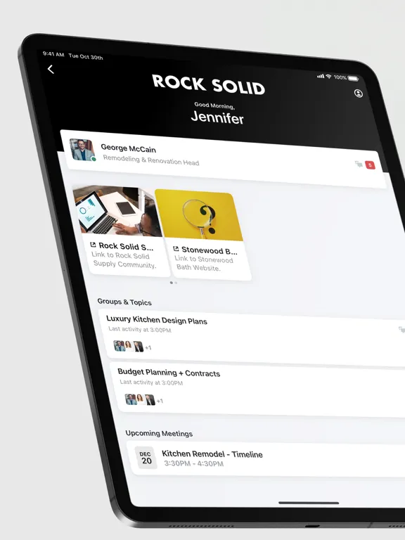 صور Rock Solid Dealer Portal iPad 