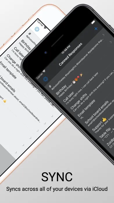 Canned Response Keyboard应用截图