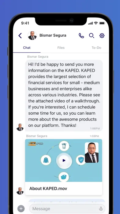 KAPED: Private Client Screenshots