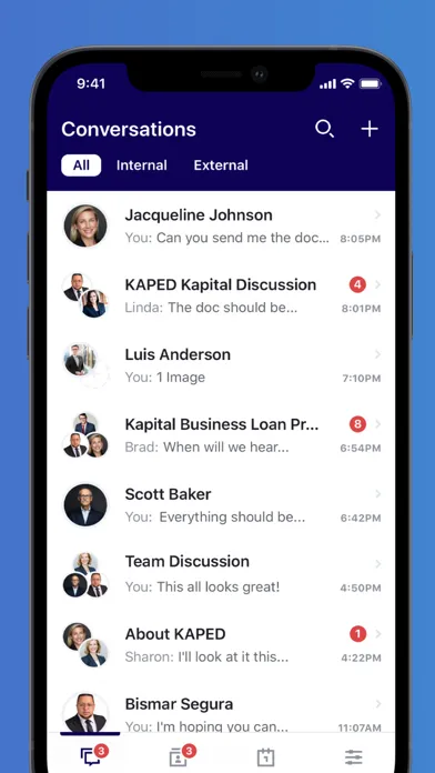 KAPED: Private Client Screenshots