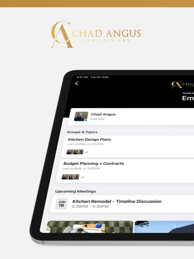 Скриншоты Angus Custom Home Designs iPad 