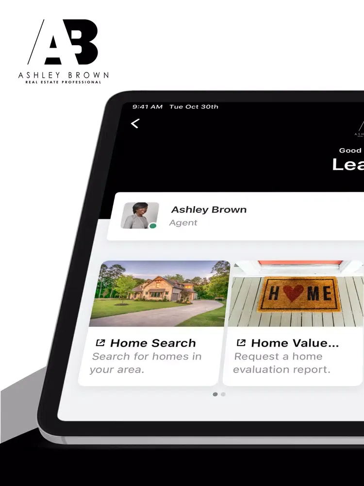 Ashley Brown Homes iPad 應用截圖