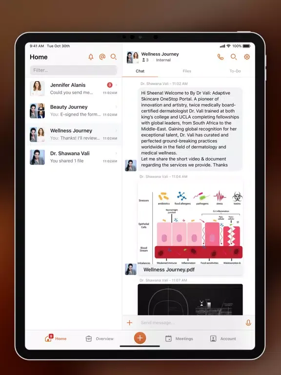 By Dr Vali: Adaptive Skincare iPad  Ekran Görüntüleri