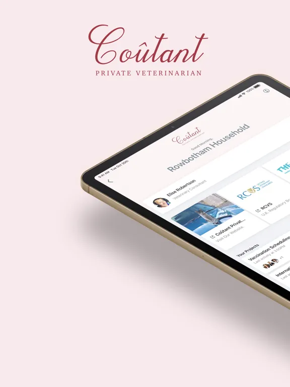 تصاویر Coûtant Vet: Private Connect iPad 
