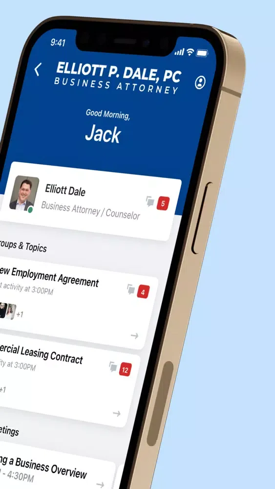 Capturas de pantalla de EPD Business Attorney
