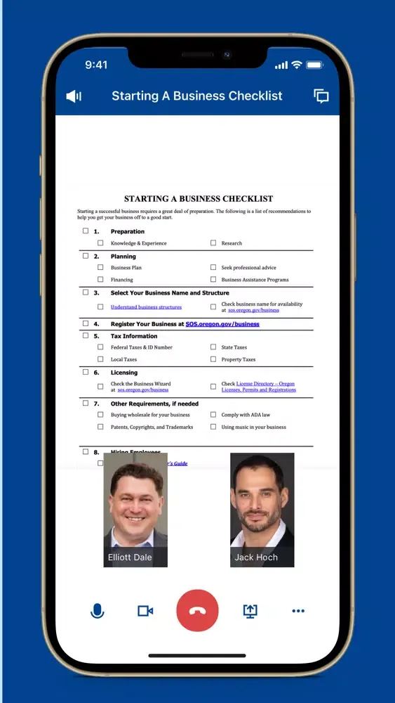 Capturas de pantalla de EPD Business Attorney