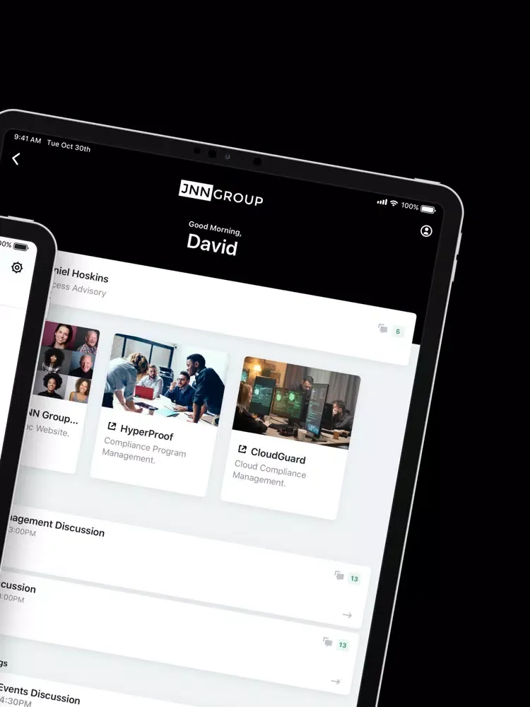 JNN Client Connect iPad  স্ক্রিনশট