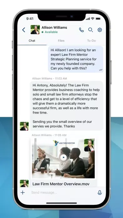 Law Firm Mentor - Hub Screenshots