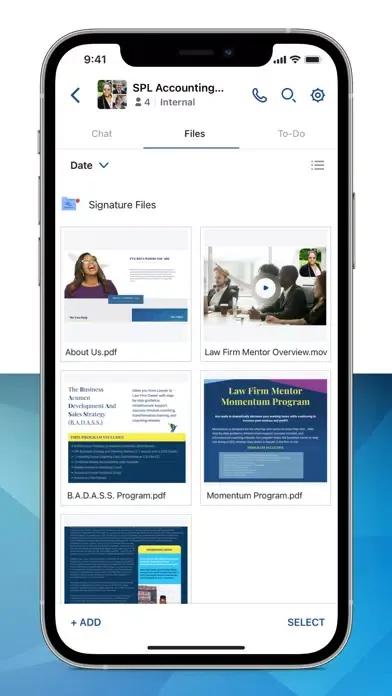 Law Firm Mentor - Hub Screenshots